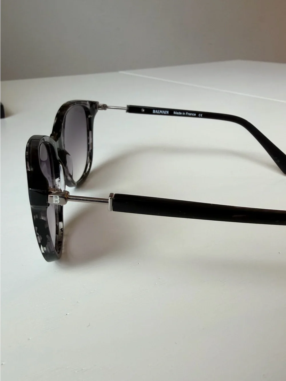 Balmain Black Tortoiseshell Sunglasses BL2102
